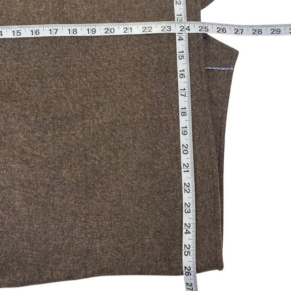 Pronto Uomo Classic Fit Button Vest | 4X | Brown Tweed | Countryside Academia - Picture 9 of 9